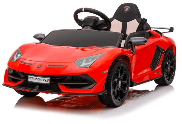 Macchina Elettrica per Bambini 12V con Licenza Lamborghini Aventador Rossa sconto