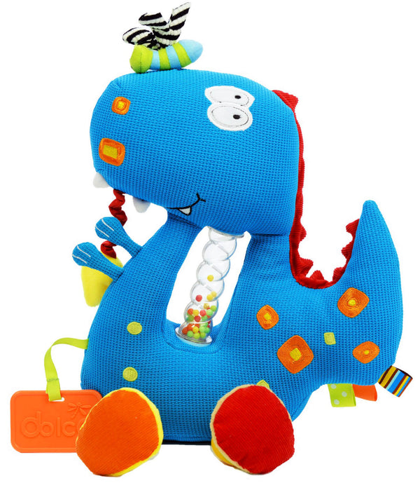 sconto Dino Peluche per Bambini con Suoni Dolce Blu