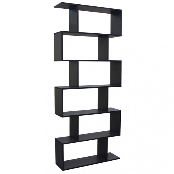 Libreria Alana 80x23,5x190,5 h cm in Truciolare bilaminato Antracite online