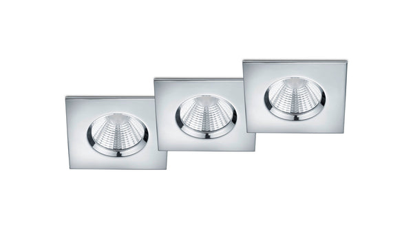 prezzo Illuminazione da Incasso da Interno a LED in Metallo Cromo