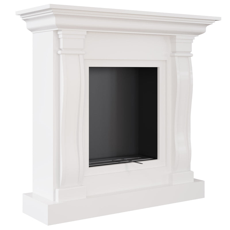 Camino a Bioetanolo da Pavimento 110,9x31,1 cm Flig Odessa Bianco