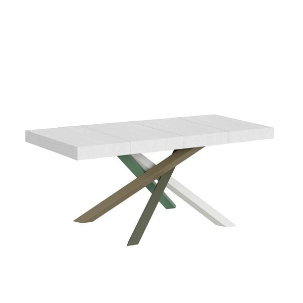 prezzo Tavolo Allungabile 120/224x90x77 cm Volantis Premium Bianco Frassino