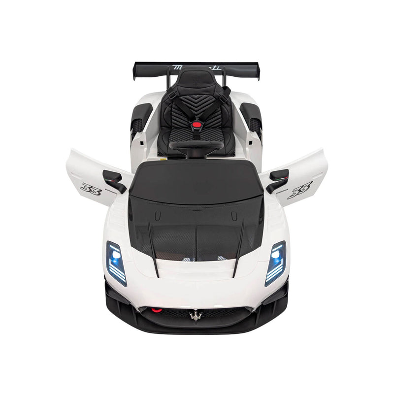 Macchina Elettrica per Bambini Licenza Ufficiale Maserati GT2 10,8V 5,4Ah Bianco       