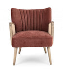 Poltrona 64x71x79h cm Virna Mattone 