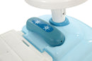 Macchina Cavalcabile per Bambini Volante Direzionabile Vano Contenitore e Telefono Disney Frozen Azzurro