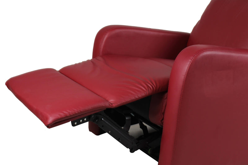 Poltrona Alzapersona Elettrica 1 Motore in Similpelle Vandi Bordeaux