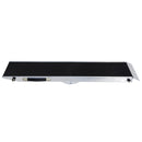 Rampa Antiscivolo per Animali Domestici in Alluminio 122x38x5 cm 