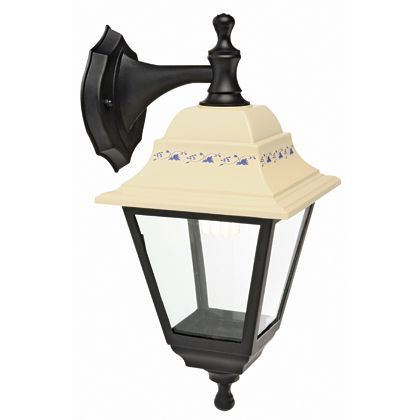 sconto Lampada Applique Lanterna Componibile Quadrata Up&Down Colore Bianco e Nero per Esterno Linea Marine Sovil