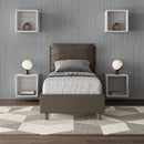 Letto Singolo Antea Cappuccino Varie Misure