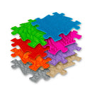 Tappeto Puzzle 8pz per Bambini Componibile Rilievi Morbidi Muffik 3D Multicolore