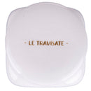 Barattolo Pangrattato 9,5x9,5x14,5 cm in New Bone China VdE Tivoli 1996 Le Travisate Bia