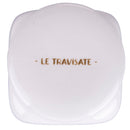 Barattolo Pangrattato 9,5x9,5x14,5 cm in New Bone China VdE Tivoli 1996 Le Travisate Bia