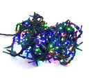 Luci di Natale 180 LED 9,16m Multicolor da Interno Cavo Verde
