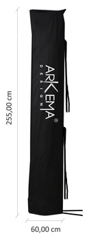 Sacco Fodera Impermeabile per Docce da Esterno in PVC Arkema D170 Nero