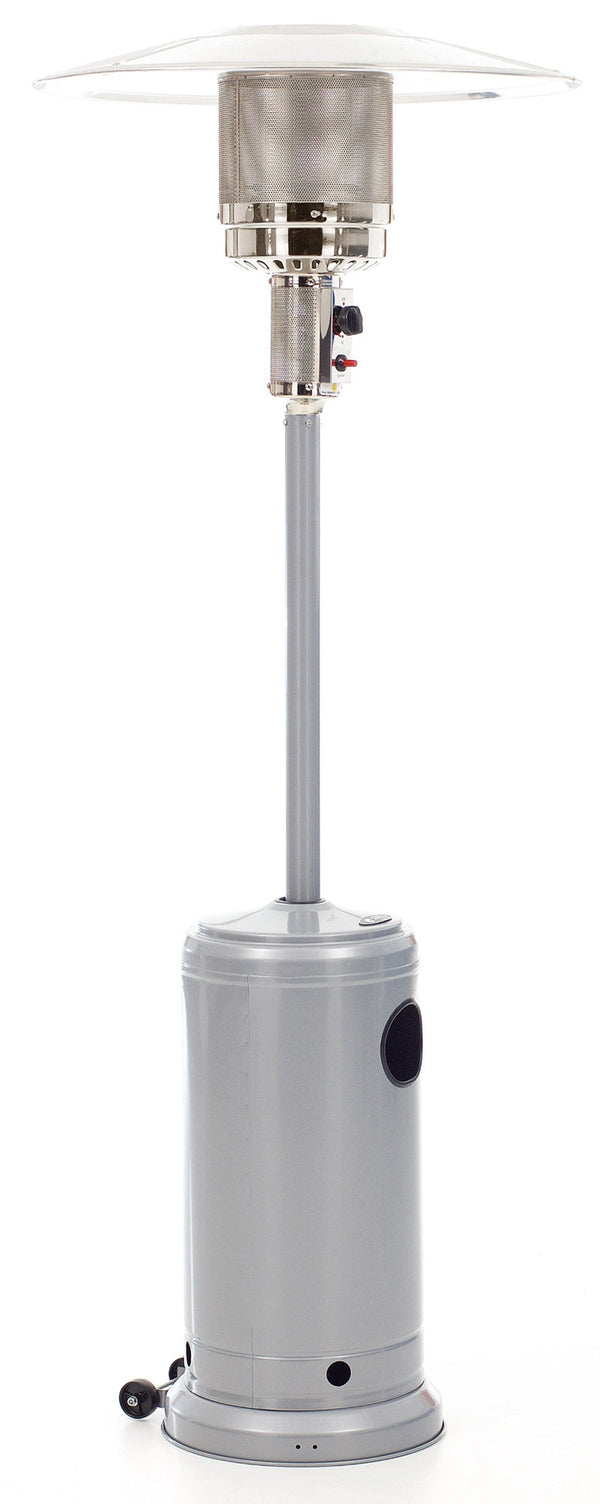 sconto Stufa a Fungo da Esterno a Gas GPL 13,5 kW Grigio Scuro Lucido