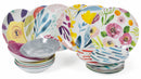 Servizio Piatti 18 Pezzi in Porcellana Villa d'Este Home Tivoli Acquerello