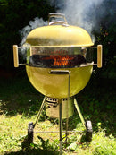 Kit Pizza per Barbecue a Carbone Ø57 cm in Acciaio Vannini Kettle Pizza Deluxe