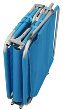 Lettino Prendisole da Giardino 190x58x25h cm in Textilene Vari Colori