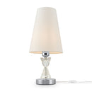 Lampada da tavolo Modern in Metallo Florero Cromo