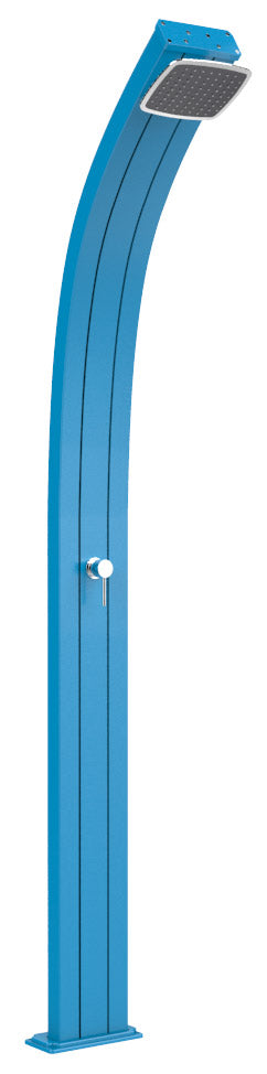 Doccia Solare da Esterno Giardino 25L Miscelatore Arkema Spring Blu sconto