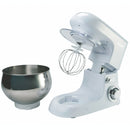 Impastatrice Planetaria 5 Litri 6 Velocità 1300W Ciotola in Acciaio Kooper Atena Bianca