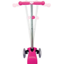 Monopattino a 3 Ruote a LED 3 Altezze Max 50Kg Globber PRIMO Fantasy Lights Up Fiori Rosa