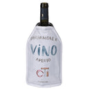 Glacette Vino 22,5x15,5 cm in Plastica Impermeabile VdE Tivoli 1996 Le Travisate Bianco