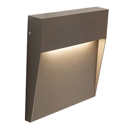 prezzo Lampada Segna Passo da Esterno a LED 6W 3000K Sovil Marrone