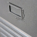 Mobile Gabriel 116x40x77 h cm in Acciaio Grigio