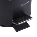 Pattumiera "Ordine" 3 Litri Ø17x23,5 cm in Plastica VdE Tivoli 1996 Nero