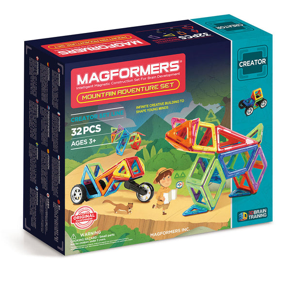 Costruzioni Magnetiche 3D Gioco Calamitato 32 Pezzi Magformers Montagne acquista