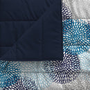 Trapuntino Estivo in Microfibra 100 gr con Stampa Soffioni Blu Basic Varie Misure