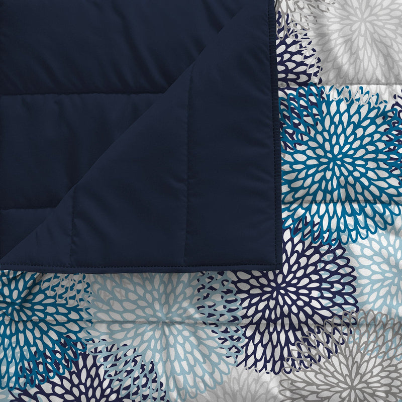 Trapuntino Estivo in Microfibra 100 gr con Stampa Soffioni Blu Basic Varie Misure