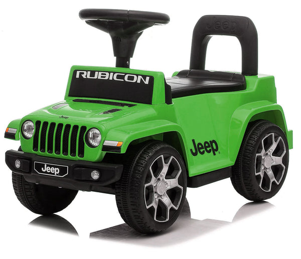 prezzo Macchina Cavalcabile per Bambini con Licenza Jeep Rubicon Verde