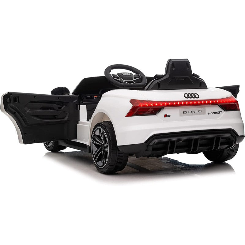 Macchina Elettrica per Bambini 12V Audi RS E-Tron GT Bianca