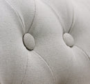 Divano Coleman 107x61x70 h cm in Tessuto Beige