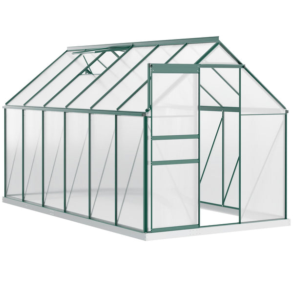 prezzo Serra da Giardino 190x375x199 cm in Policarbonato Verde