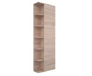 Mobile a Colonna 1 Anta Battente 6 Ripiani 142,5x47,5x18 cm TFT Ibiza Tabacco Chiaro