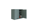 Pensile Smeraldo 60x34x52 cm in PVC Verde Scuro    