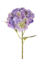 Set 4 Rami Artificiali Ortensia Singola H 57 cm