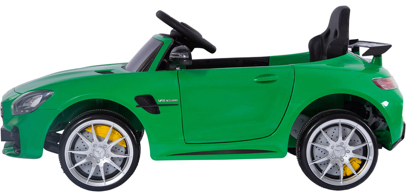 Macchina Elettrica per Bambini 12V con Licenza Mercedes GTR AMG Rossa