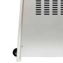 Stufa a Fungo a Gas Max 13kW Fiamma Viva Verticale 52x52x227 cm Pyramid Acciaio     