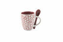 Set 24 Tazzine da Caffè Ø5,5x6,5 cm in Ceramica Villa d'Este Home Tivoli Aurora