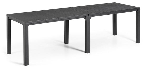 Tavolo Doppio da Giardino 295x90x74,5 cm in Resina Keter Kulie Double Antracite sconto