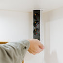 Multipresa Estraibile Vertikal in Alluminio e Plastica Emuca Bianco