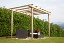 Pergola Autoportante 240x300 cm in Legno