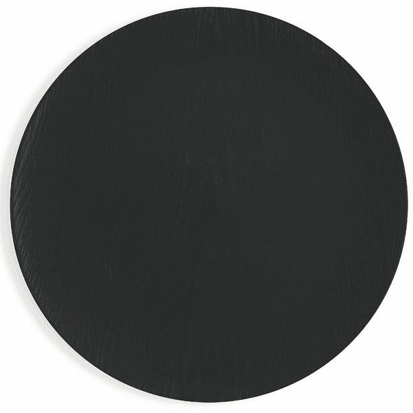 Set 6 Sottopiatti in Plastica Ø 33cm Villa d'Este Wood Nero Matto acquista