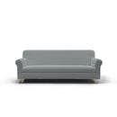 Copridivano Elasticizzato in Poliestere Iris Grigio Chiaro Varie Misure