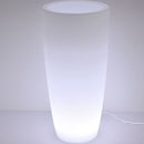 Vaso Luminoso da Giardino a LED Ø43 cm in Resina 5W Cypress Bianco Freddo