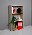 Libreria 3 Ripiani 70x29,8x119 cm in Truciolare Nobilitato Rovere Sonoma